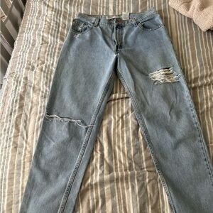 Vintage light wash Levi’s 550